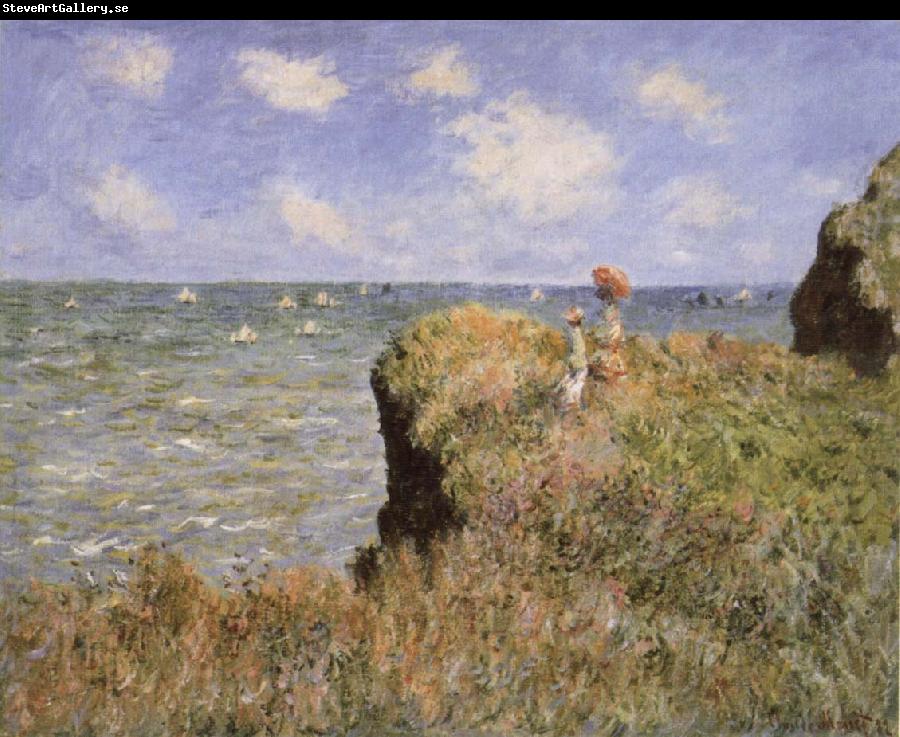 Claude Monet Clifftop Walk at Pourville